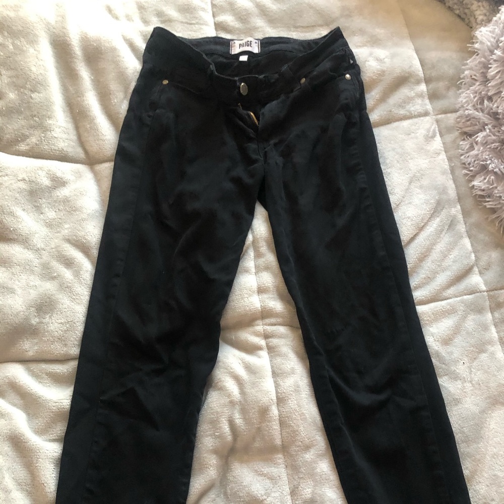 Paige Black Skinny Jeans- size 27